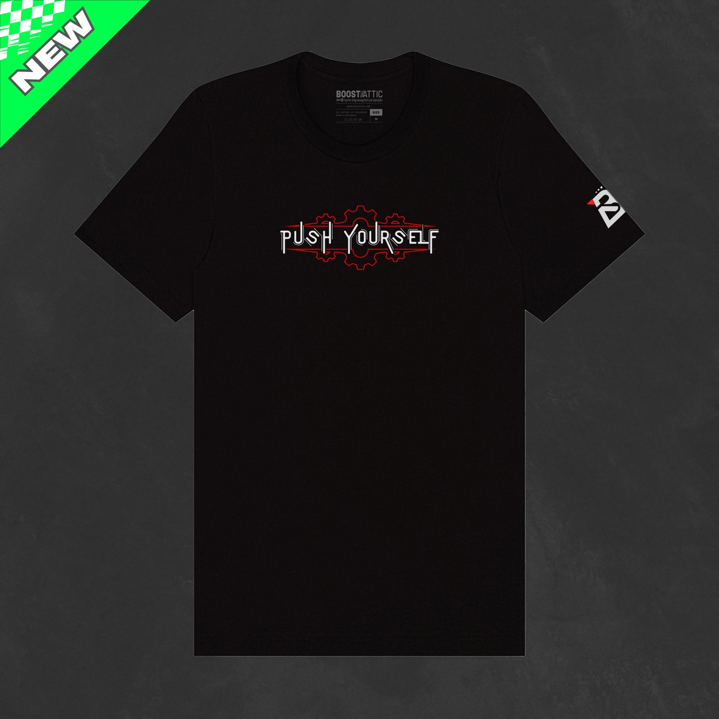 Push Yourself (Boost Attic® Motorvational Quotes™)