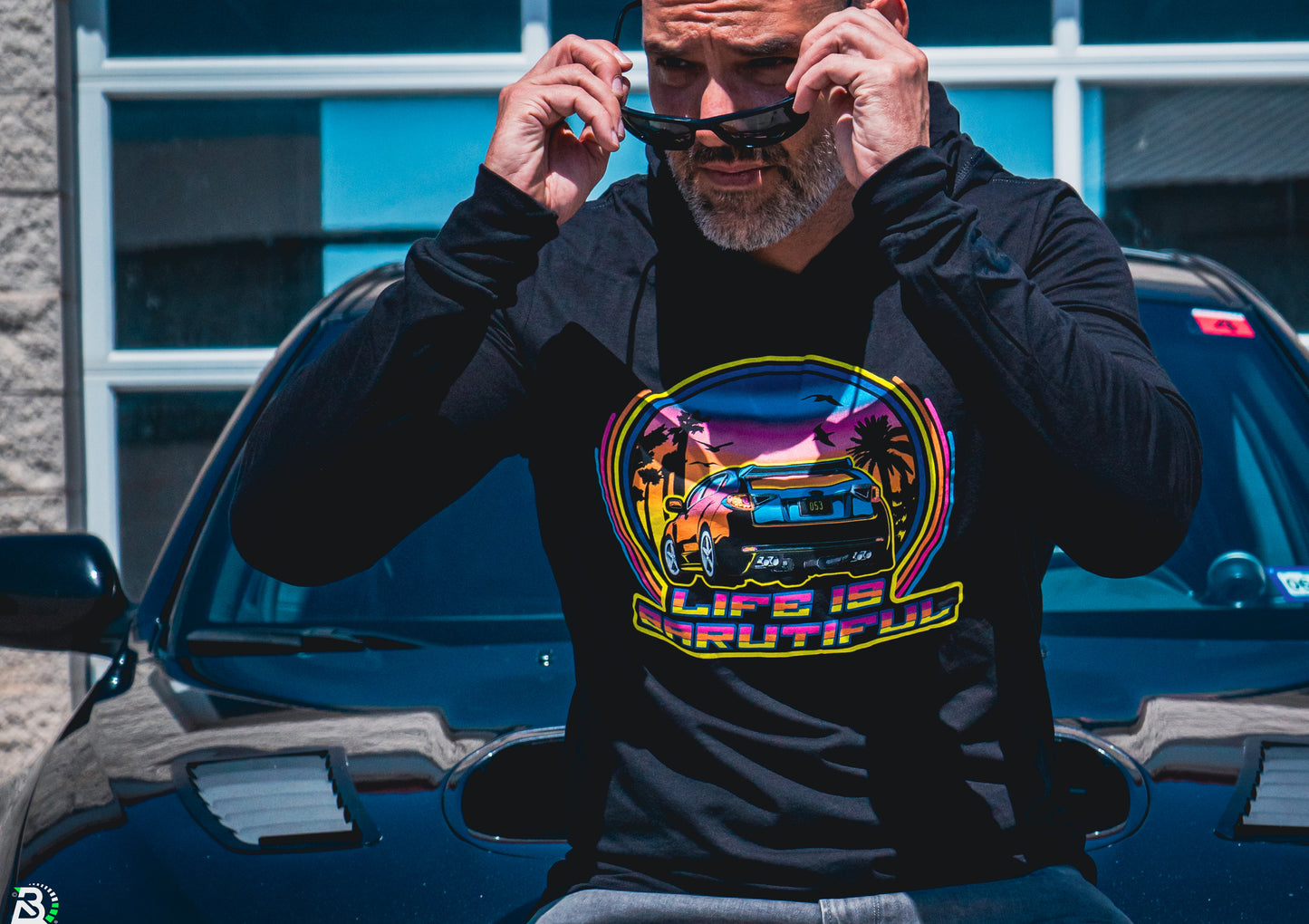 Life is Barutiful Hooded Tee