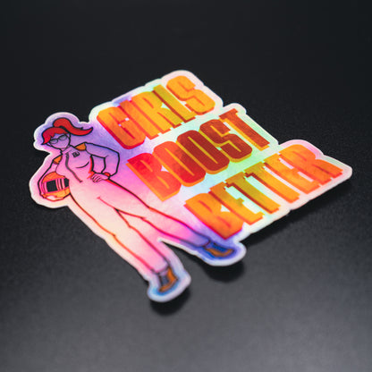 Girls Boost Stickers